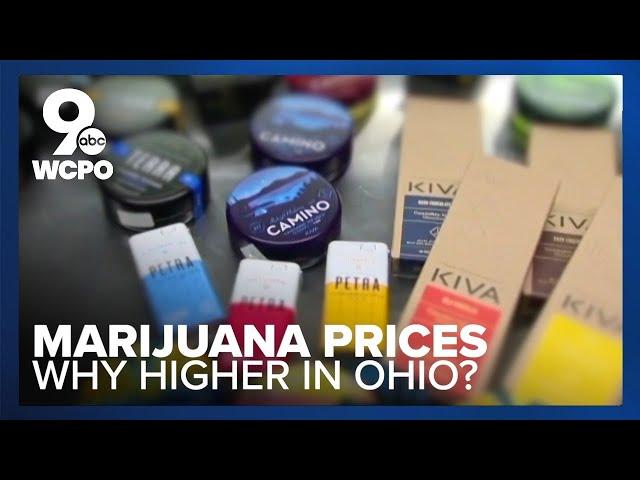 Why is recreational weed more expensive in Ohio than Michigan?