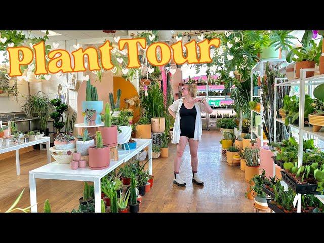 Lush Houseplant Shopping Tour! Let's Go Indoor Plant Shopping Together!