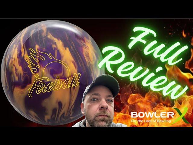 The ball for dry conditions? | Fireball - Purple/Gold by Ebonite bowling | Great weaker piece!