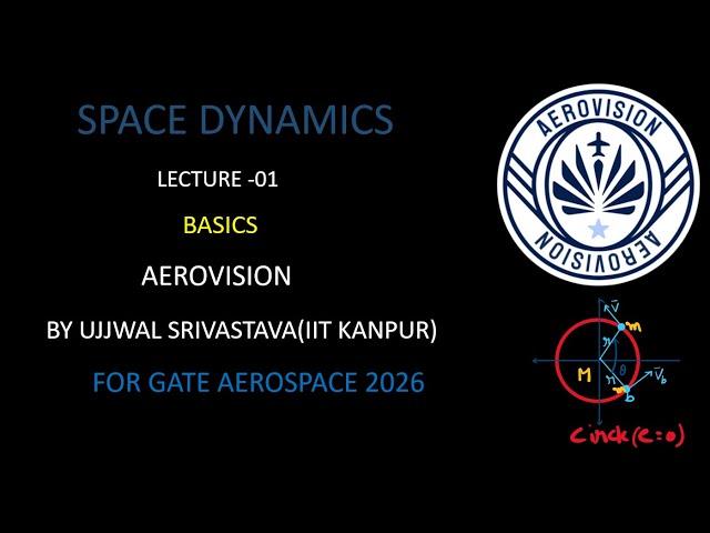 SPACE DYNAMICS Lec-01 FOR #GATE AEROSPACE 2026