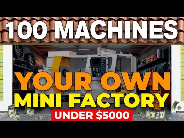 100 Business Machines You Can Buy Online to Make Money | Small Business Ideas - Production in Garage