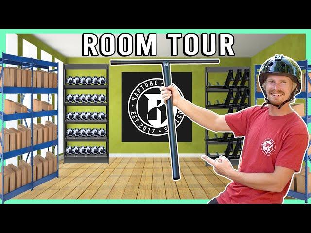 RAPTURE PRO SCOOTERS ROOM TOUR