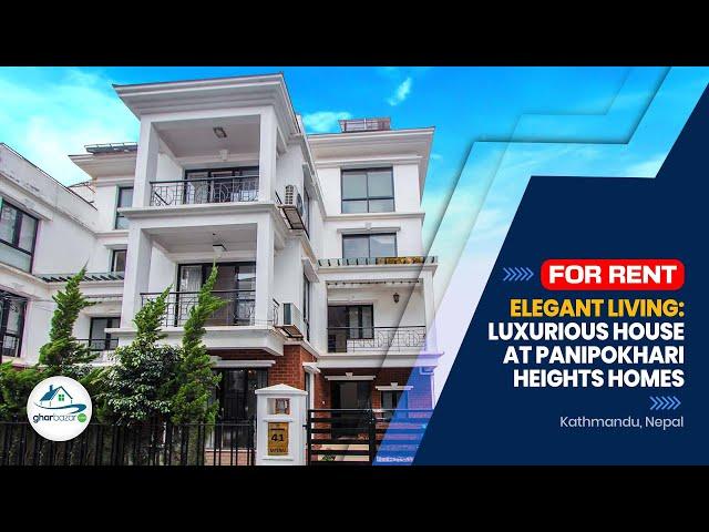 Elegant Living: Luxurious House at Panipokhari Heights Homes | Gharbazar.com