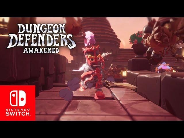 Official Nintendo Switch Trailer — Dungeon Defenders: Awakened