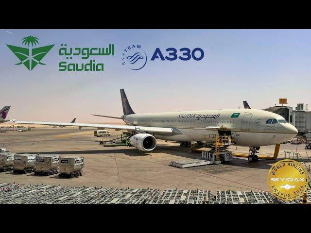 Trip Report | First Time on Saudi Airlines A330-343 | Riyadh to Jeddah | 4K