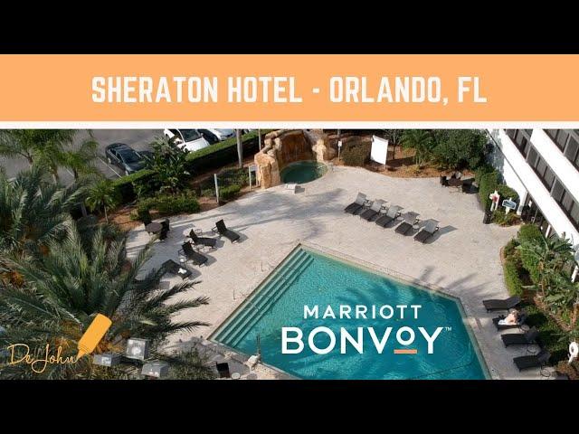 Thee BEST Hotel Room Suite Upgrade at the Sheraton - Orlando, FL (Travel Secrets w/ DeJohn #12)