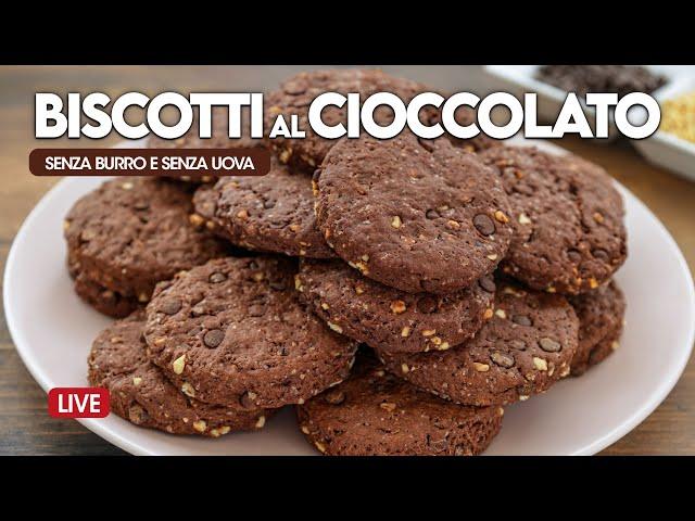 CHOCOLATE COOKIES BUTTER AND EGGS  FREE  - Live recipe