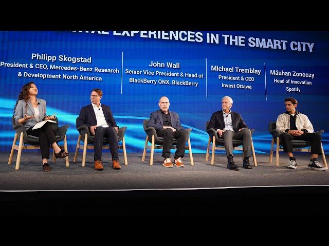 The Future of Digital Experiences in the Smart City | BlackBerry Summit 2023