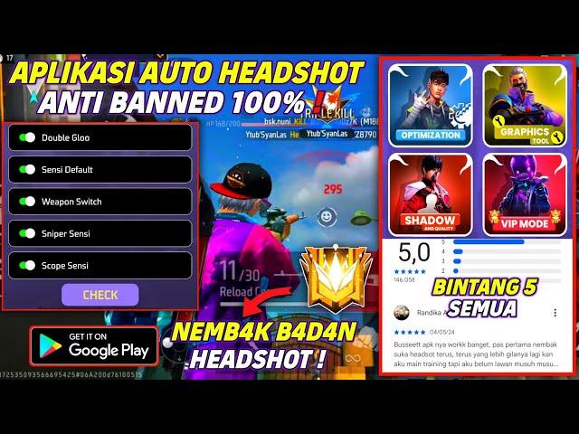 GUA COBAIN APLIKASI AUTO HEADSHOT DARI PLAYSTORE  BARU RILIS 2025 