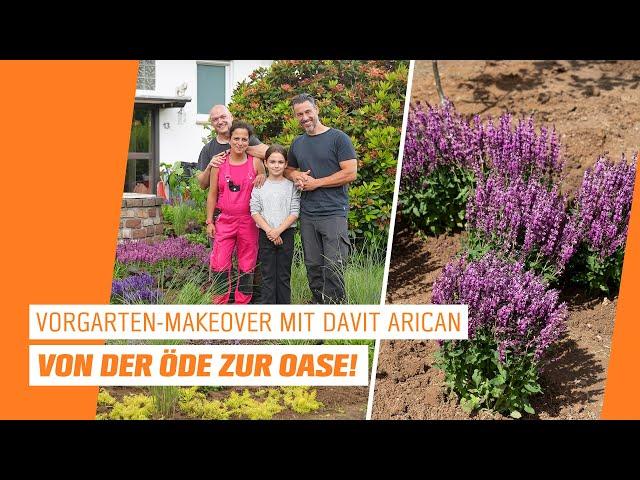 Vorgarten-Makeover mit Davit Arican: Von der Öde zur Oase! 