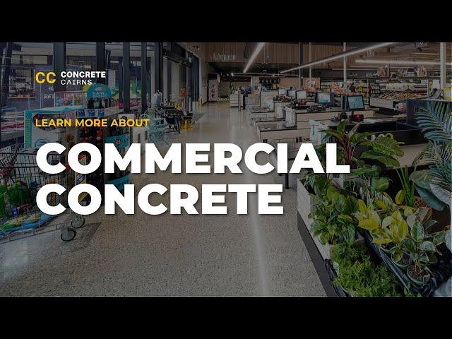 Commercial Concrete Cairns | CC Concrete Cairns