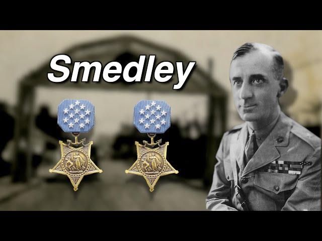 Most Decorated Marine of His Time-Major General Smedley Butler-Two Medals of Honor