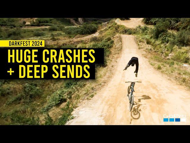 GoPro: HUGE Crashes and Deep sends at Darkfest 2024