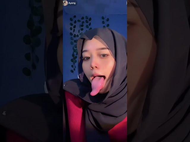 Dera Angela Live Bigo Lidah Panjang