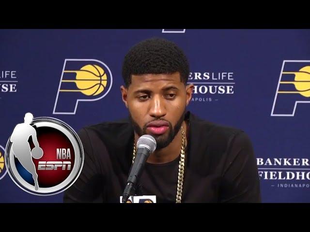 Paul George responds to boos from Pacers fans | ESPN