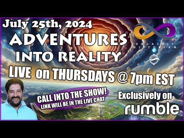 Adventures Into Reality w/ Andrew Bartzis - LIVE with David Ellis this past Thursday!