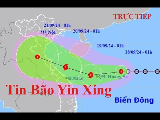 Tin Bão YinXing Mới Nhất Vào Đất Liền 09/11