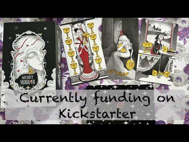 Secret Mirror Tarot *Currently Funding on Kickstarter* Walkthrough + Review