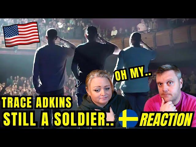 First time! Swedish couple reacts to -Trace Adkins, Still A Soldier.