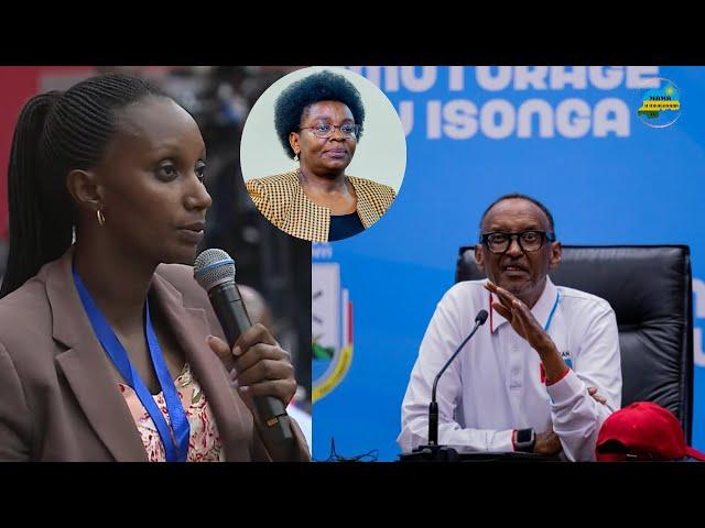 H.E KAGAME AHAYE ISEZERANO ABANYAMIGABANE BA BPR | INGABIRE V. AMAHEREZO YE NTABWO AZABA MEZA