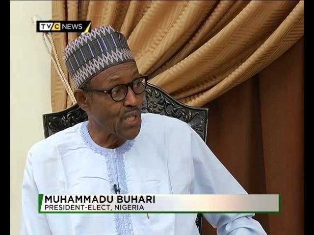 First Exclusive interview with Nigeria's President Muhammadu Buhari