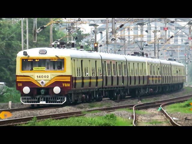 Metre Guage Livery Returns | Tambaram - Chennai Beach Electric Local Train | Indian Railways