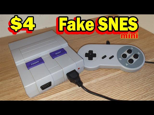 I bought a faulty fake SNES mini for $4, let's fix it