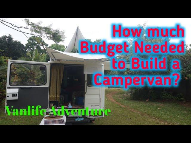 DIY campervan Conversion possible Expenditure || How much budget to convert a Campervan?