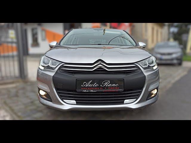 AutoRanc-Car Presentation - Citroen C4 1.2 PureTech, 81kW/110PS,  2017, www.autoranc.sk