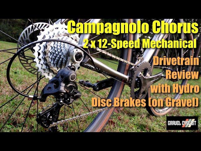 Campagnolo Chorus 2 x 12-Speed Mechanical Drivetrain Review with Hydraulic Disc Brakes - On Gravel!