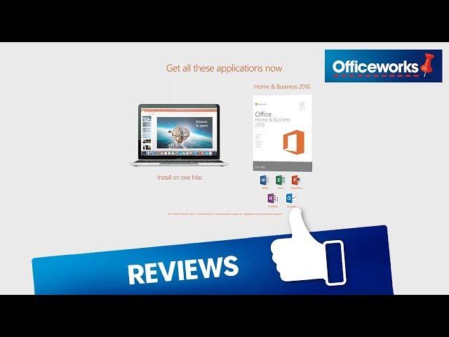 Microsoft Office Home and Business 2016 Mac