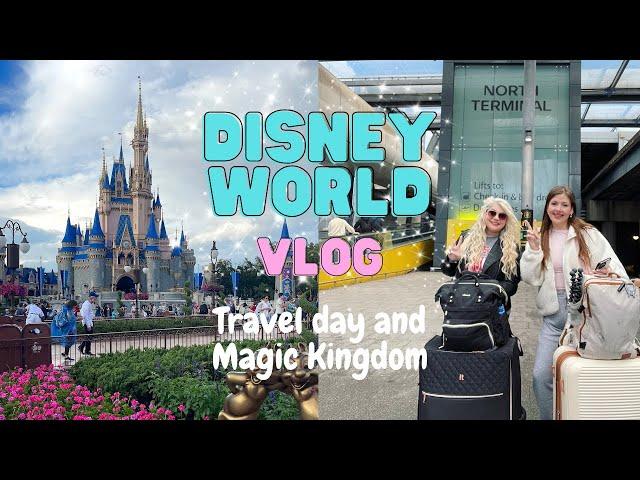 WALT DISNEY WORLD! 2024  Travel day, Magic Kingdom & Crystal Palace