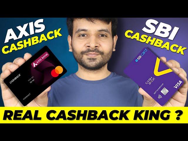 Axis Cashback 7% or SBI Cashback 5% Credit Card | BEST CREDIT CARD of 2024?