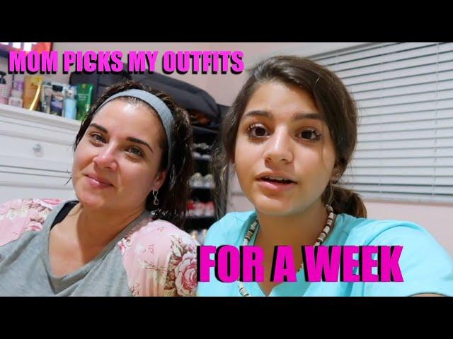 I LET MY MOM PICK MY OUTFITS FOR A WEEK ./KEILLY ALONSO .