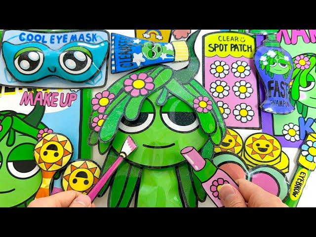 Rescue SPRUNKI Vineria  Blind Bag ASMR | Squishy Paper Nail & Skincare & Make Up DIY | INCREDIBOX