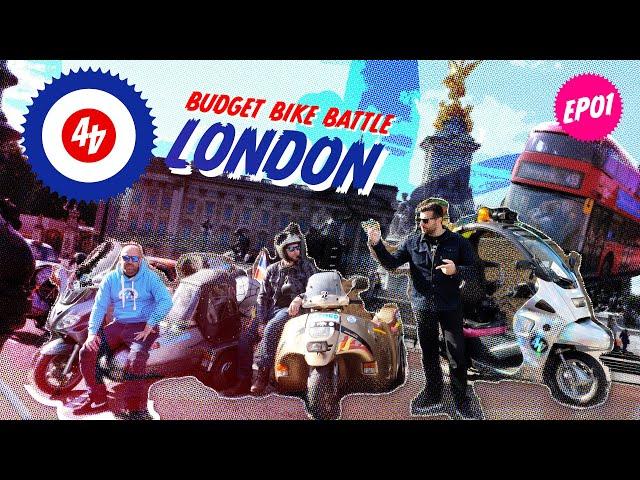 Budget Bike Battle of Britain | EP01 | LONDON