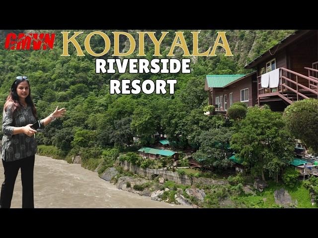 Riverside Resort - GMVN Kaudiyala Rishikesh - Beautiful Wooden Cottages - Famous Rafting Point