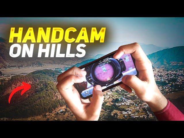 BGMI HANDCAM AT BEAUTIFUL HILLS  | IPHONE 11 HANDCAM  | Samar Playz 