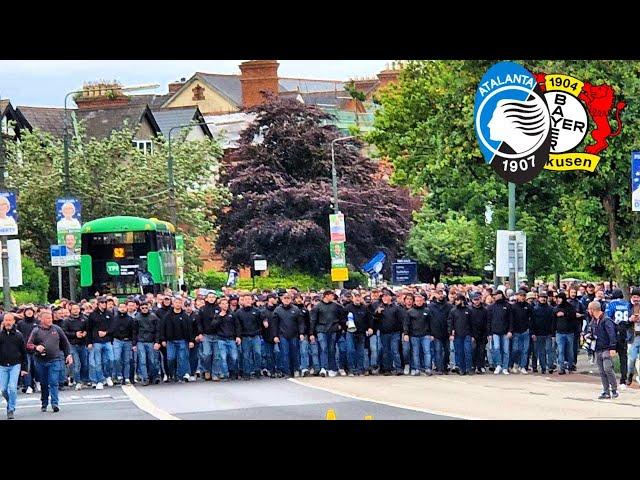 Atalanta Fans in Dublin for the Europa League Final / Atalanta vs Bayer Leverkusen 22.05.2024