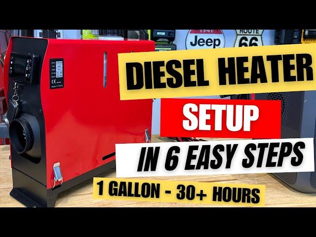 How To Set Up a Diesel Heater in 6 Easy Steps!