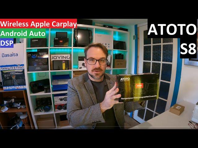 Excellent ATOTO S8 Standard in Saab 9-5 - Physical Buttons & Wireless Apple Carplay