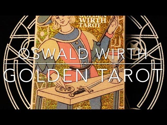 Oswald Wirth Golden Tarot