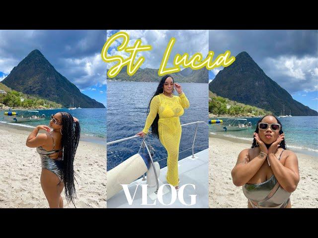 St Lucia Travel Vlog | Gros Islet Street Party | Sugar Beach | Party & More