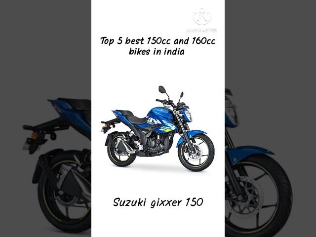 5 best 150cc and 160cc bikes in india #shorts #trending #bike music by @NoCopyrightSounds