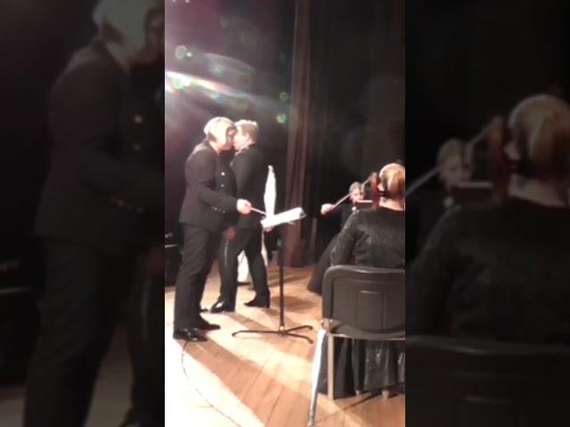 "Норма" Беллини, театр "Opera Bellissima", Moscow, речитатив Поллиона, дирижёр - Мария Романова