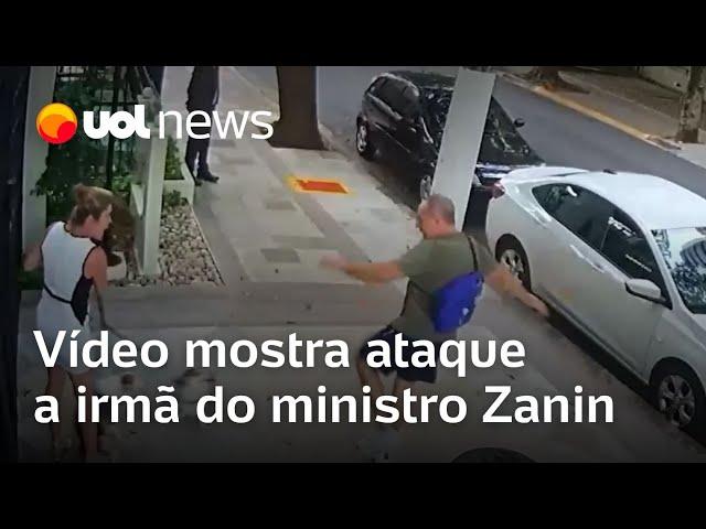 Irmã do ministro do STF Cristiano Zanin é alvo de ataque ao passear com cachorros em SP; veja vídeo