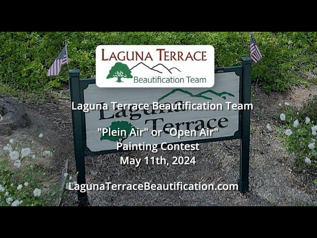 The Laguna Terrace Beautification Team presents Plein Air Painters Competition in Laguna Hills, Ca