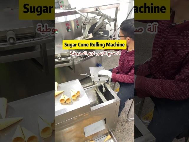 Industrial Sugar Cone Making Machine Price,Rolled Sugar Cone Machine,Ice Cream Cone Machine