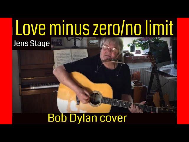 Love minus zero/no limit | Bob Dylan cover | How to play Bob Dylan songs on guitar | Jens Stage