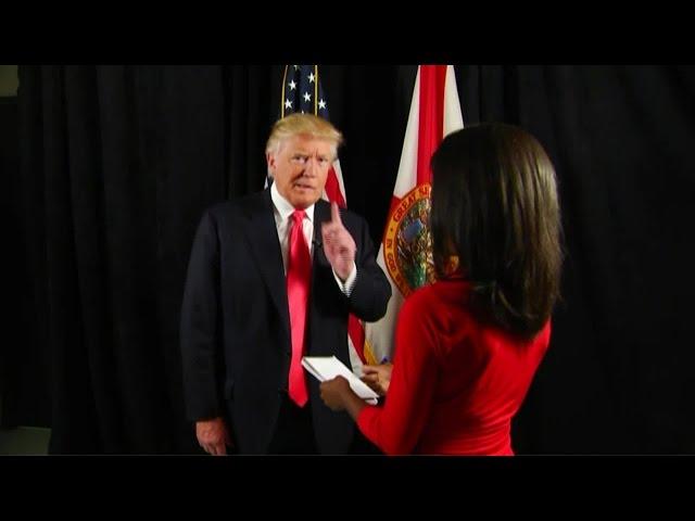 Exclusive: Trump talks with News Channel 8's Candace McCowan